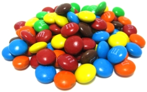 These are M&M's